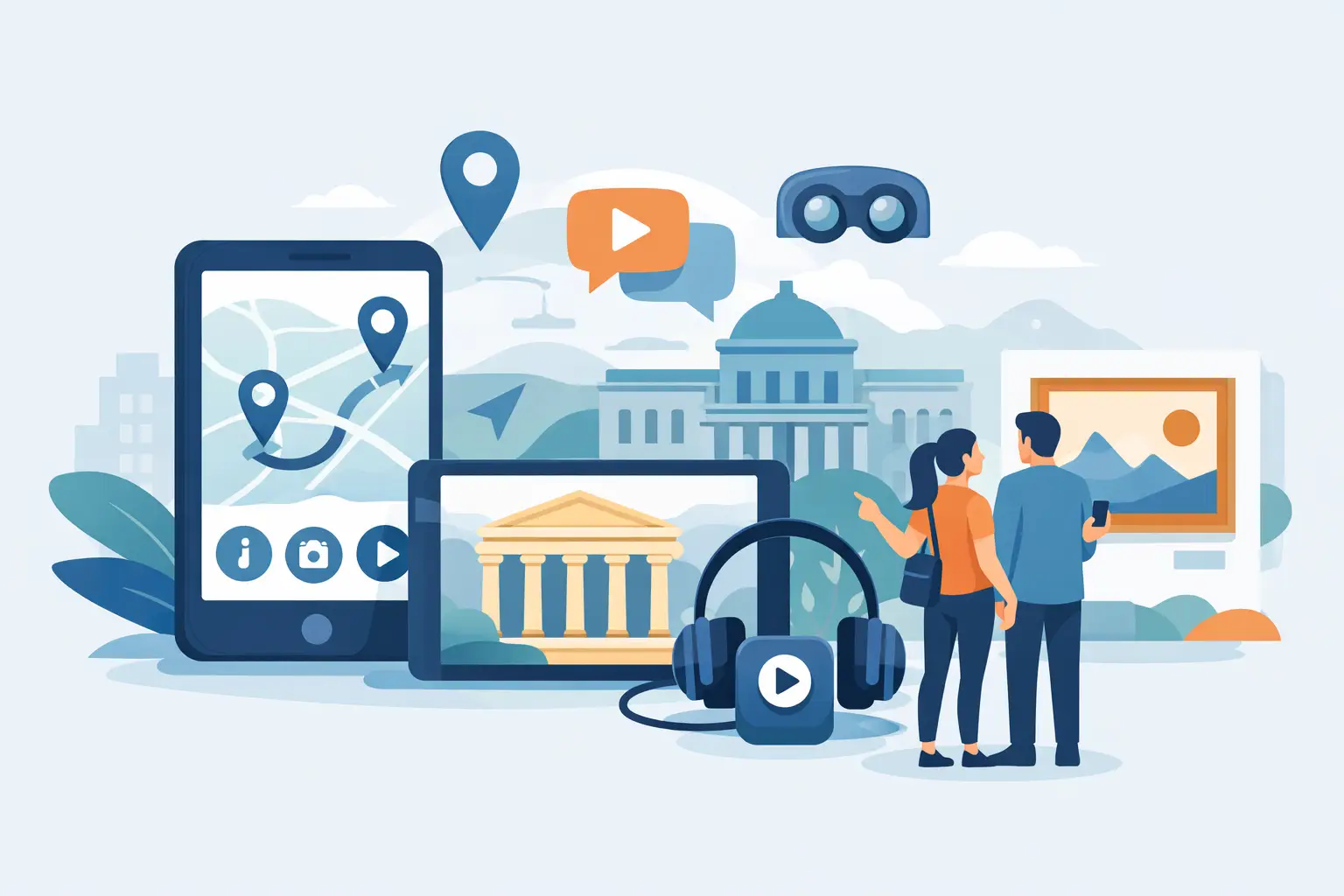 Illustration associée au sujet « les fonctionnalités essentielles application visite »