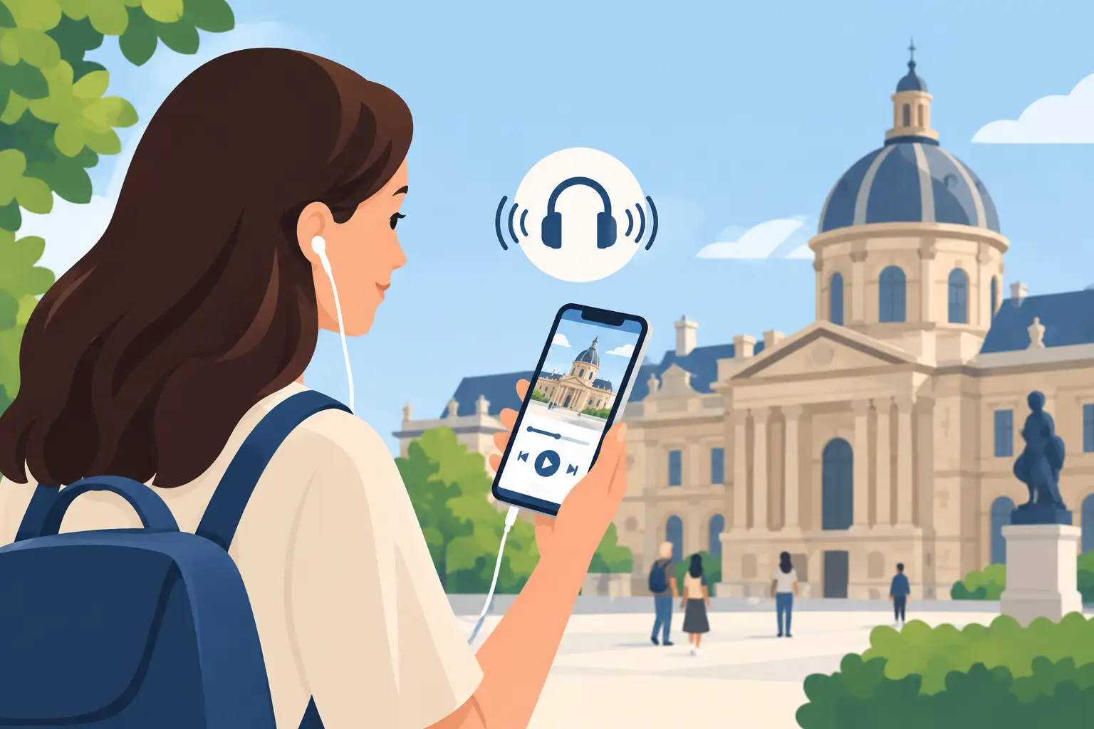 Illustration associée au sujet « choisir audioguide smartphone »