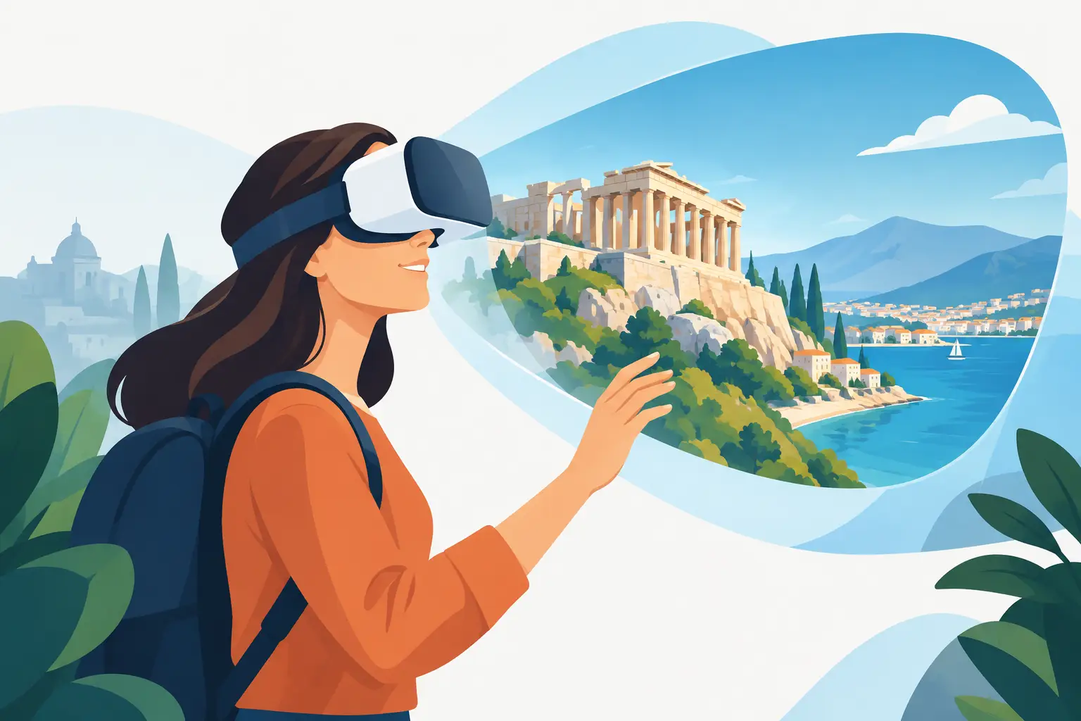 Illustration associated with the subject “immersive tourism visits that mark”