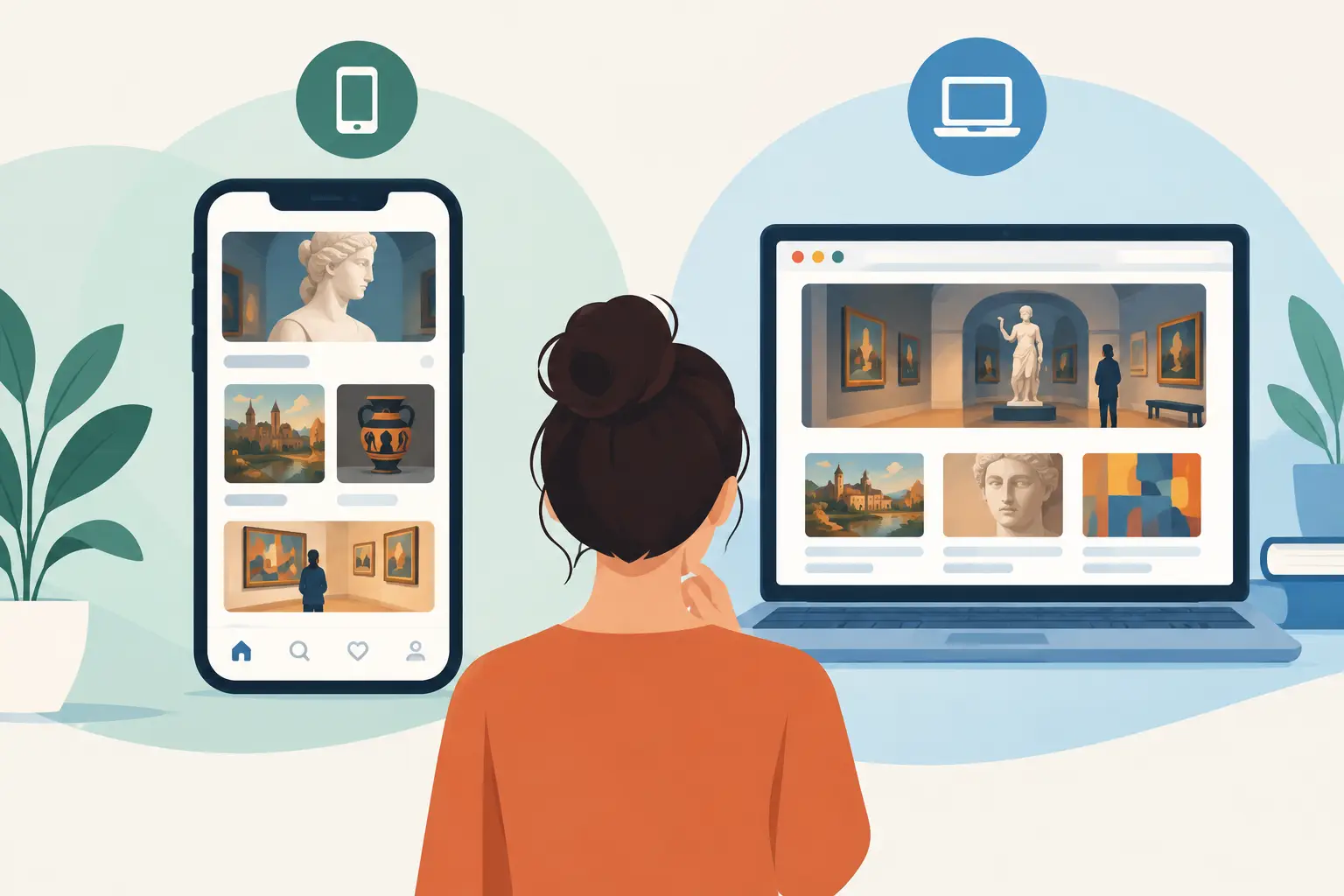 Illustration associée au sujet « application native webapp culturelle que choisir »