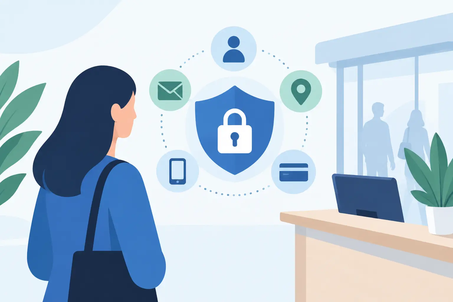Illustration associated with the subject “manage visitor personal data”