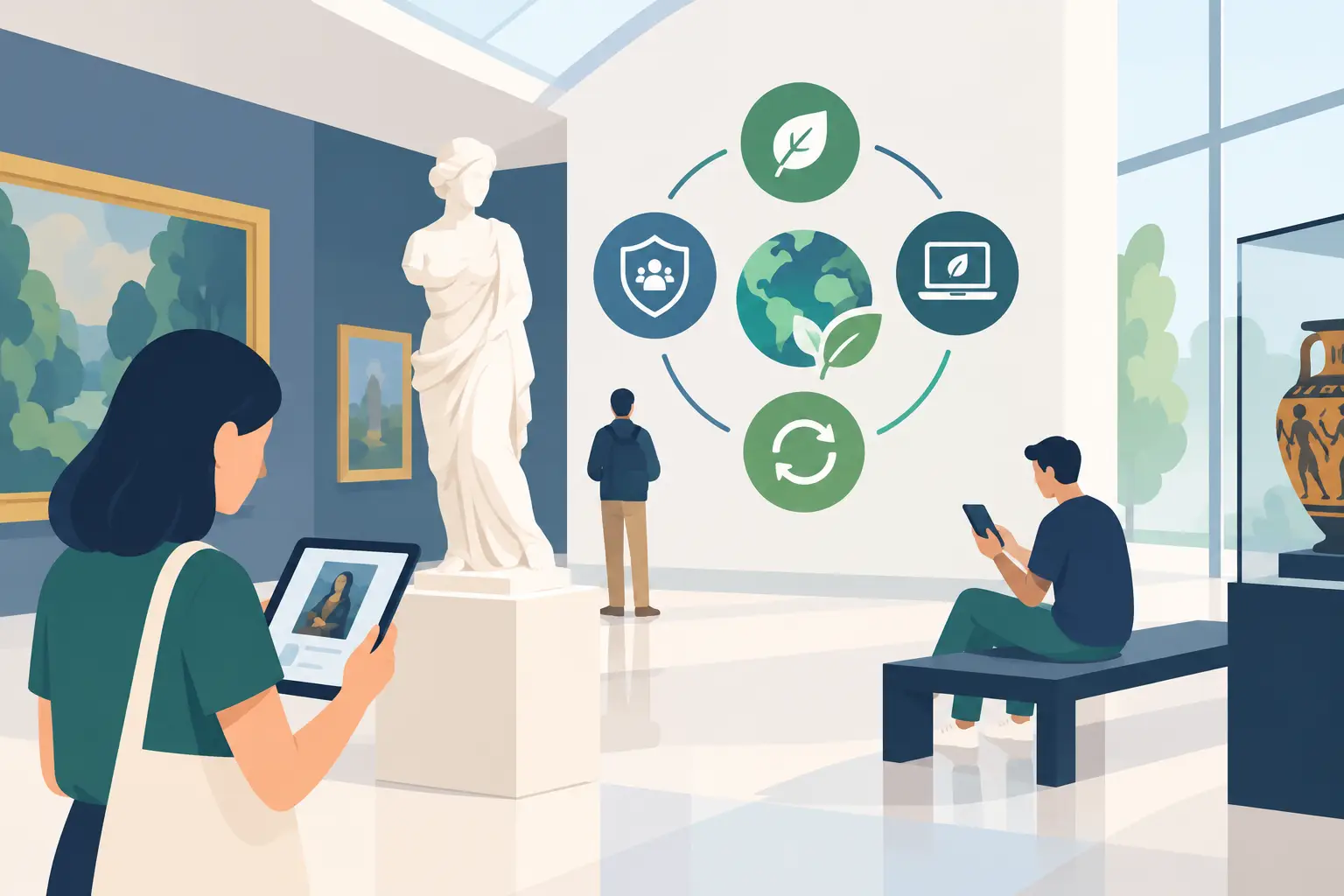 Illustration associated with the subject “ethical digital cultural places”