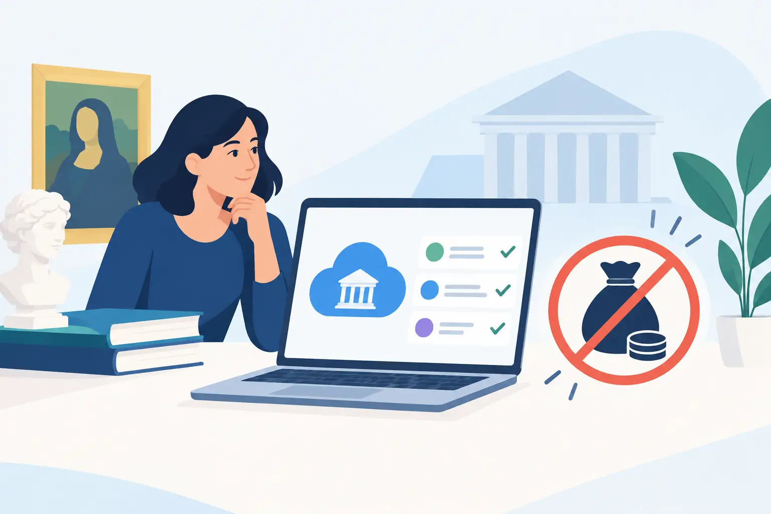 Illustration associée au sujet « tarification saas culturelle coûts cachés »