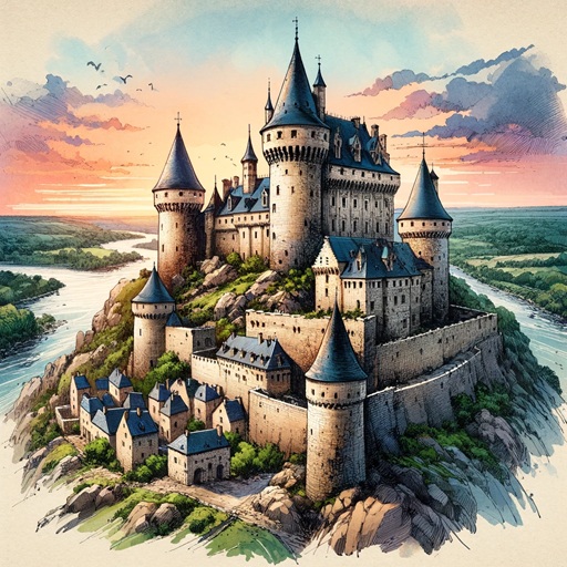 Image d'un chateau fort